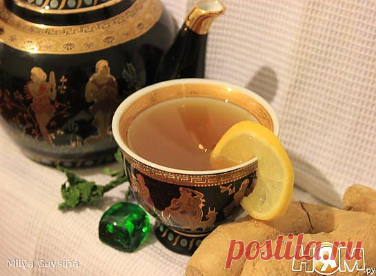 Зеленый чай с имбирем - Рецепты домашней кухни с пошаговыми фотографиями и подробным описанием. Новые рецепты каждый день. Конкурсы рецептов - Ням.ру