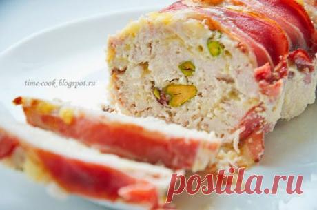 Мастерская на кухне: Террин из индейки с фисташками.