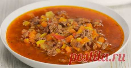 Сытный гамбургер-суп: получается всегда вкусным и аппетитным! Сытный гамбургер-суп согреет вас в холодную зимнюю пору, подарит наслаждение вкусом и порадует ароматами лета. Сделать его невероятно просто и быстро, а результат – оценят даже самые привередливые гурманы.