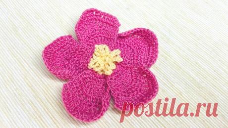 Вязаный крючком цветок морозника (рождественская роза). Мастер-класс с фото. | Повязули. Вязание крючком и вязание С2С. | Яндекс Дзен