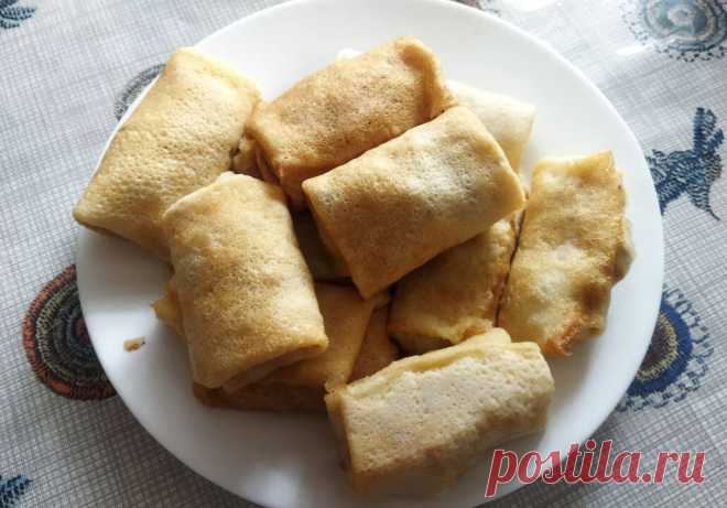 Блинчики с фаршем