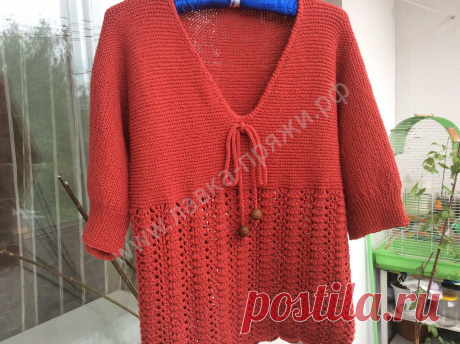 Топ из бобинной пряжи Linea Piu Organic | Примеры изделий из нашей пряжи г. Санкт-Петербург Магазин Лавка пряжи