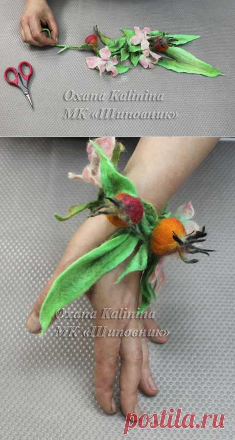 Мастер-класс &quot;Браслет &quot;Шиповник&quot;. - Ярмарка Мастеров - ручная работа, handmade