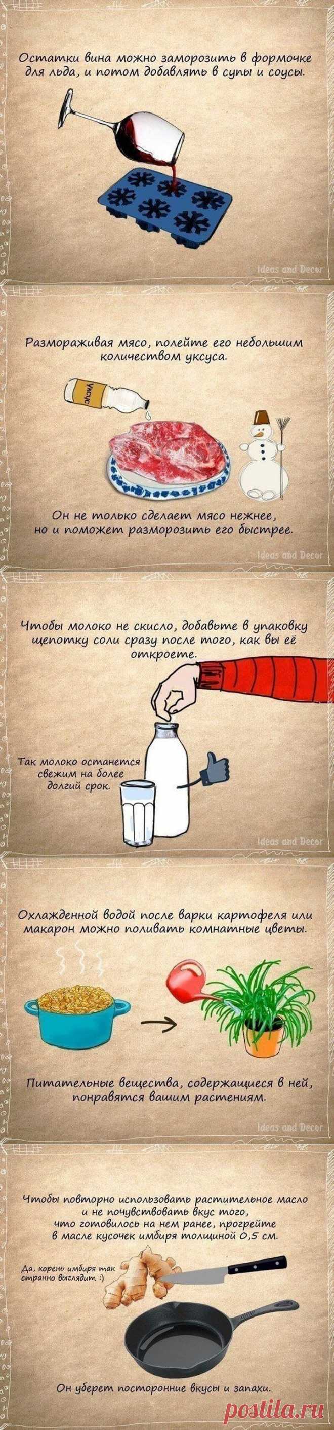Простые советы для хозяев и хозяек - Советы на каждый день