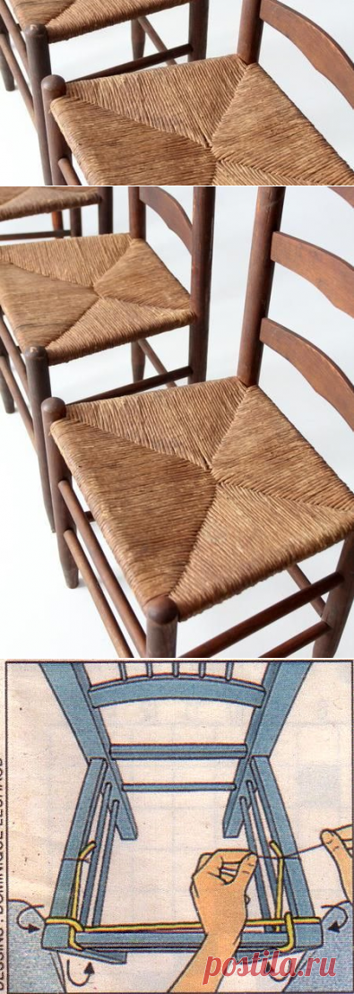 Tejer Asientos de Silla Tradicionales