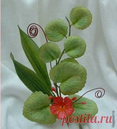 Лепка из полимерной глины. ЦВЕТЫ