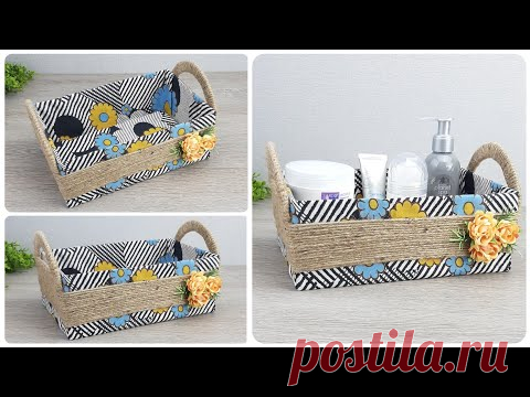Замечательный ОРГАНАЙЗЕР из Картонной Коробки своими руками