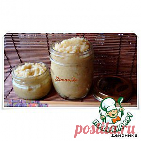 Имбирно-чесночная паста - кулинарный рецепт