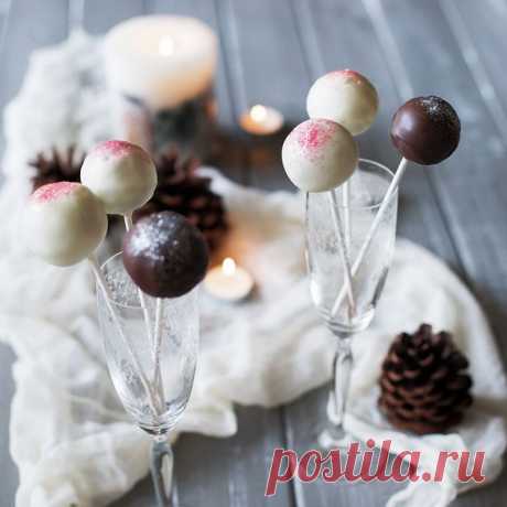 Рецепт новогодних кейк-попсов - The Pled