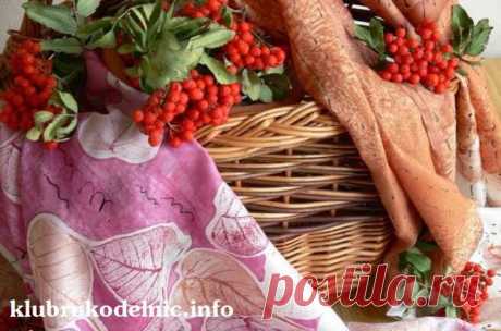 Осенний шейный платок (женский)