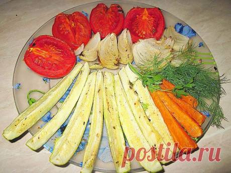 Овощи, запеченные в духовке — здоровая еда без труда | Вкусный рецепт