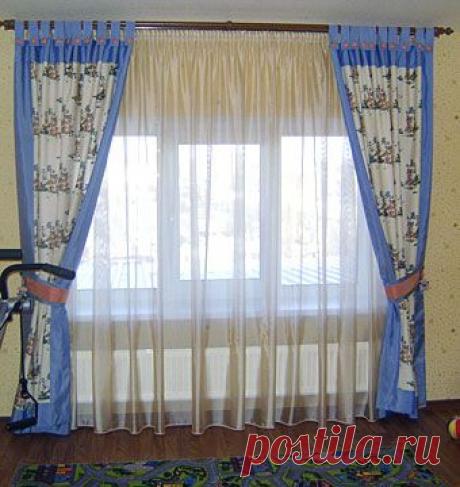 Шторы детские сошьём. Мастер - класс.