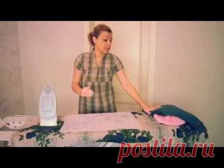 Как я разглаживаю вязаные спицами изделия. УТЮГОМ! С паром!