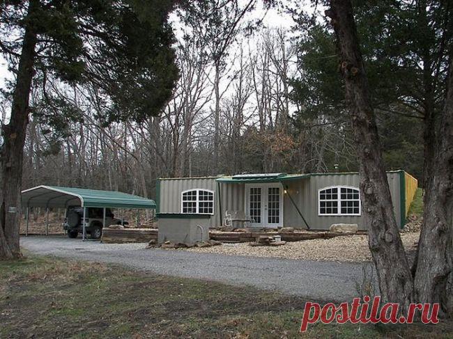 Дом из грузовых морских контейнеров (зарубежный опыт строительства)