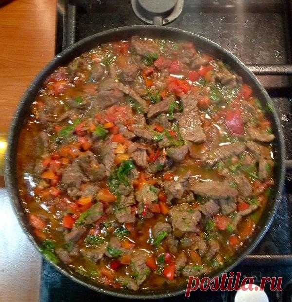 Мясо по-летнему