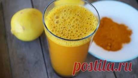 Теплая вода с куркумой по утрам, творит с организмом невероятное