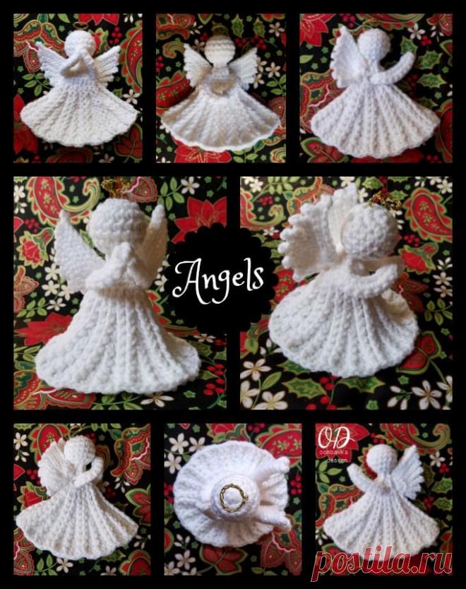 Christmas Angel Free Crochet Pattern Make a Christmas Angel with my Christmas Angel free crochet pattern! This crochet angel is designed using Red Heart Super Saver Yarn. You can crochet your Angel in just a few hours and no stiffening is needed.