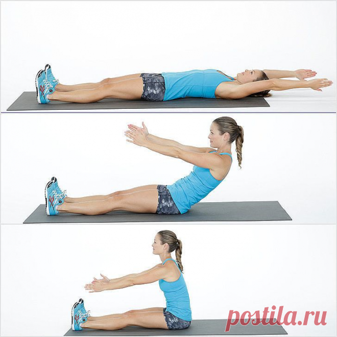 10 простых упражнений, которые быстро уберут жир на животе, талии и проработают пресс. Результат через 2 месяца. | Параллельные миры | Яндекс Дзен