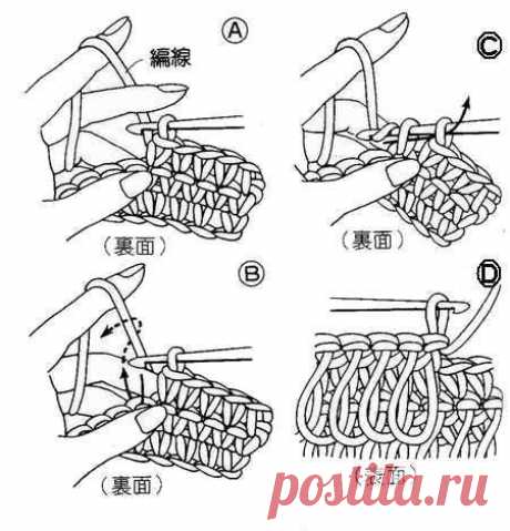 Вязаный крючком коврик – работа Татьяны Ивановой - вязание крючком на kru4ok.ru