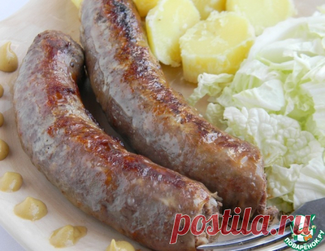Домашние колбаски с сыром и грибами – кулинарный рецепт
