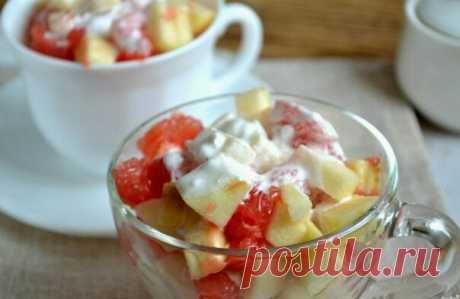 Салат с грейпфрутом