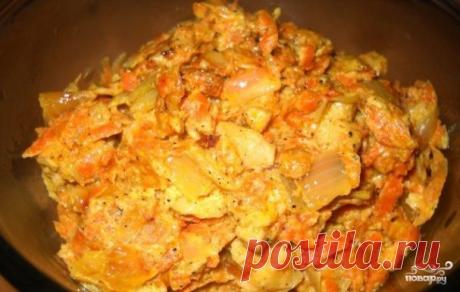 Бефстроганов из соевого мяса - пошаговый рецепт с фото на Повар.ру