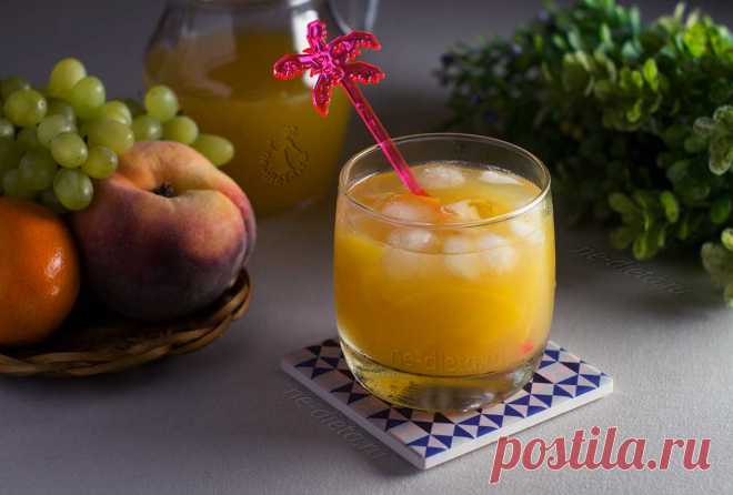 Медовый пунш - рецепт коктейля с виски пошагово с фото | ne-dieta Предлагаю вам рецепт вкусного коктейля с виски, который легко готовится в домашних условиях. В состав медового пунша входят: виски, мед, апельсиновый сок, лимонный сок и консервированные фрукты.