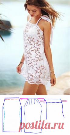 Шьем без выкроек. 5 пляжных платьев.