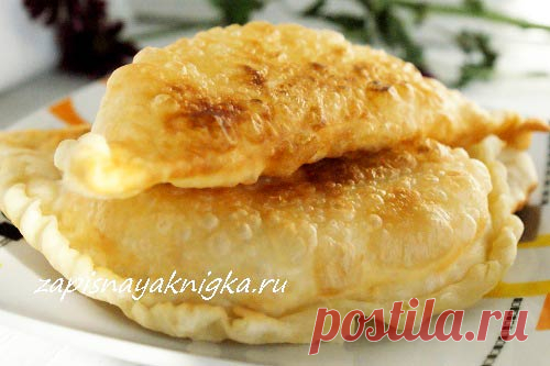 Чебуреки с картошкой и грибами