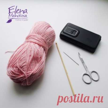 Чехол для телефона крючком | Crochet-Story.ru