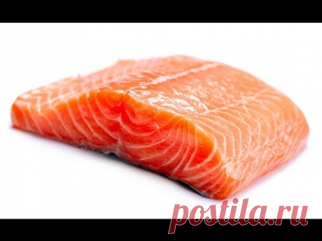 Солим красную рыбу: форель, семга.