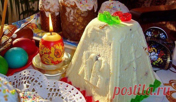 Творожная пасха (без муки и выпекания)