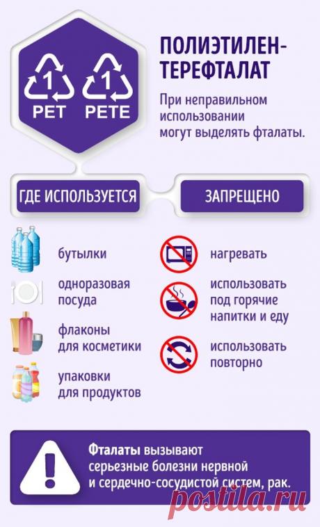 7 знаков на пластиковой посуде, игнорировать которые опасно | Болтай