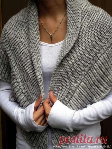 Шаль &quot;Мара&quot; - Mara by Madelinetosh.