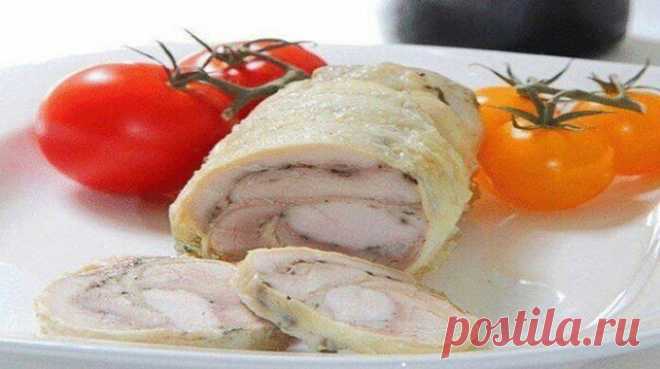 Куриный рулет- lublugotovit.me
