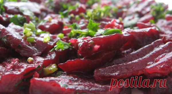 Свекла по-грузински. Чархали