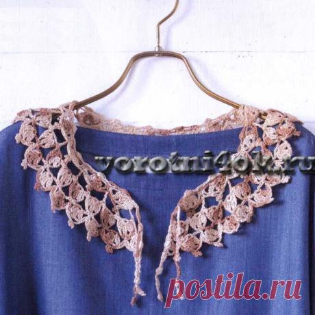 Ажурный воротник Азалия