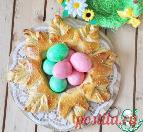 Пасхальный венок - кулинарный рецепт