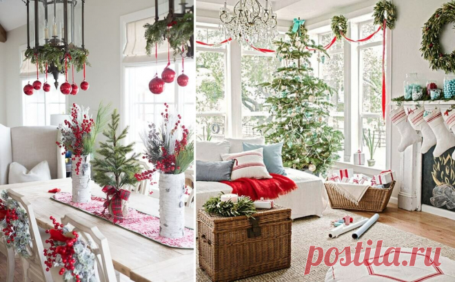 Как украсить дом к Новому году? | Lavanda-decor | Яндекс Дзен