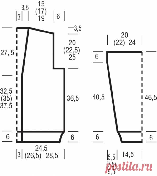 Knitted Vest Free Pattern