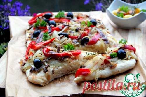 Писсаладьер или французская пицца - кулинарный рецепт