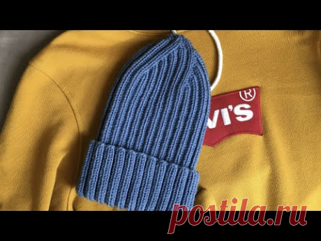 МАКУШКА КОТОРУЮ ВСЕ ЖДАЛИ! ВЕСЕННЯЯ ШАПКА С ДИАГОНАЛЬНОЙ МАКУШКОЙ!