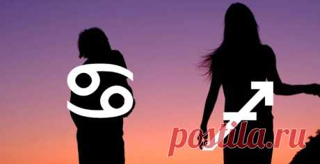 Мужчина-Рак и женщина-Стрелец: совместимость в любви, браке, постели, в дружбе и работе, плюсы и минусы союза