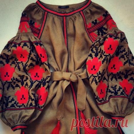 Украинские вышиванки покорили модный мир