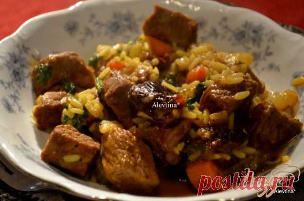Рагу с говядиной и черносливом - пошаговый рецепт с фото