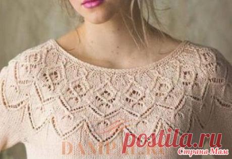 Пуловер «Целозия» - Вязание - Страна Мам