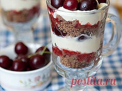Десерт "Дикая вишня" - рецепт приготовления с фото / COOK-MASTER.RU