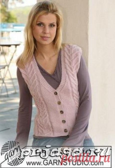 Женская безрукавка и жилет крючком или спицами