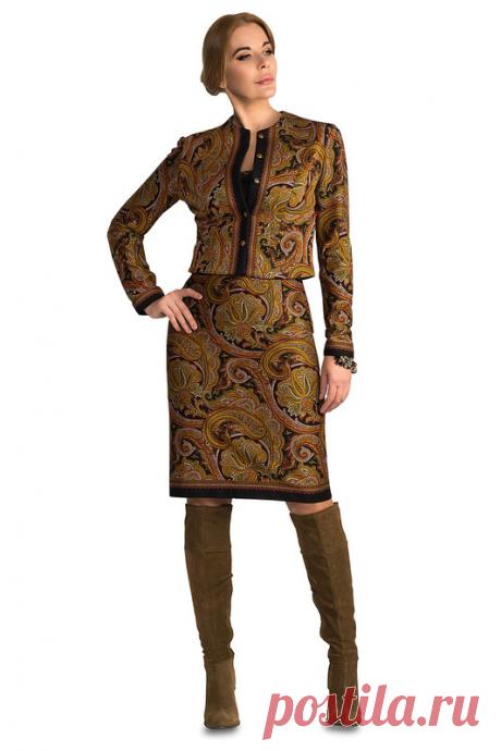 Купить Жакет CLEVER 212561 ЧЕРНЫЙ, КОРИЧНЕВЫЙ, ЗОЛОТОЙ со скидкой в интернет-магазине kupivip.ru - распродажа