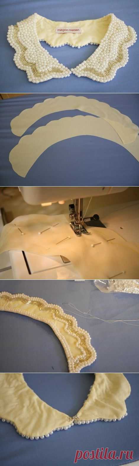 Модный воротник / Прочие виды рукоделия / Шитье